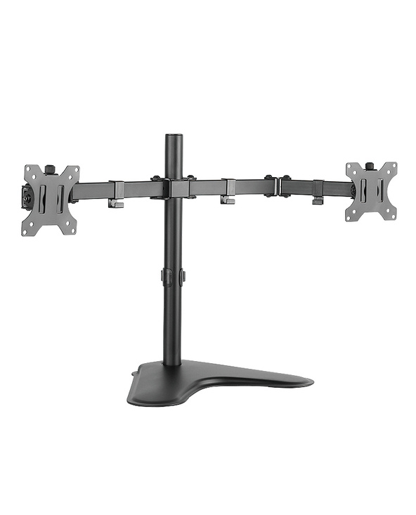 LogiLink BP0045 support d'écran plat pour bureau 81,3 cm (32") Noir, Acier inoxydable