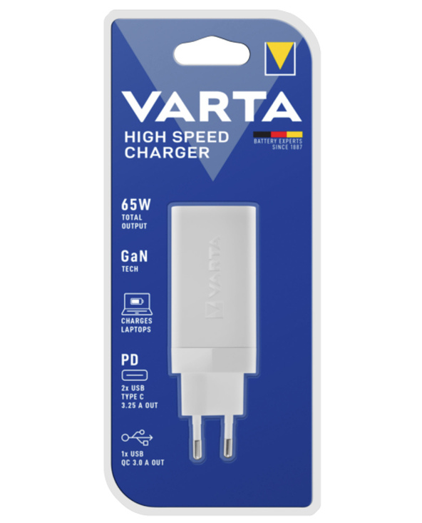 Varta 57956 101 401 chargeur d'appareils mobiles Universel Blanc Secteur Charge rapide Intérieure