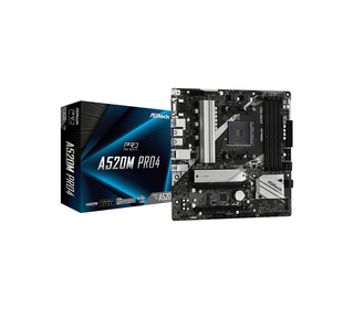Asrock A520M Pro4 Emplacement AM4 micro ATX