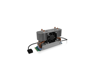 ICY BOX IB-M2HSF-702 Disque électronique Dissipateur thermique/Radiateur 3 cm Argent 1 pièce(s)