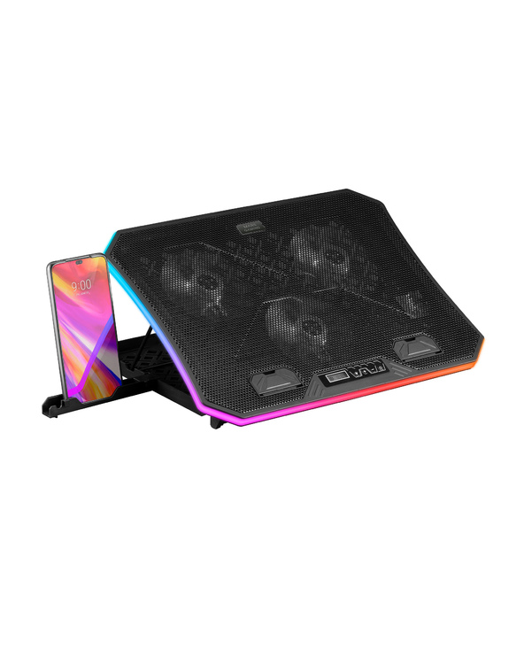 Mars Gaming MNBC6 Support de livres Supports de Laptop Noir 48,3 cm (19")