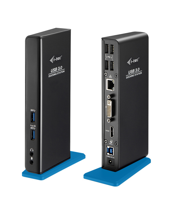 i-tec USB 3.0 Dual Docking Station HDMI DVI