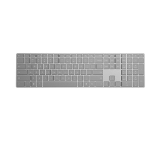 Microsoft Surface Keyboard clavier RF sans fil + Bluetooth Français Gris