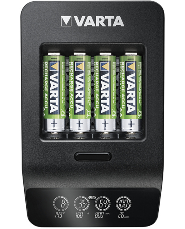 Varta LCD SMART CHARGER+ chargeur de batterie Pile domestique Secteur