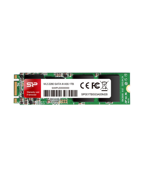 Silicon Power SP512GBSS3A55M28 disque SSD M.2 512 Go Série ATA III SLC