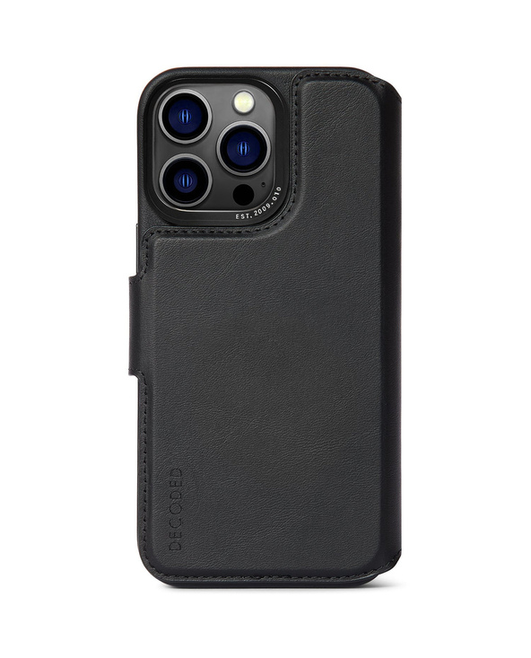 Decoded Modu Wallet coque de protection pour téléphones portables 17 cm (6.69") Étui avec portefeuille Noir