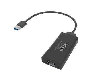 Vision TC-USBHDMI adaptateur graphique USB 1920 x 1080 pixels Noir