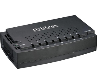 OvisLink EVO-FSH16C commutateur réseau Fast Ethernet (10/100) Noir