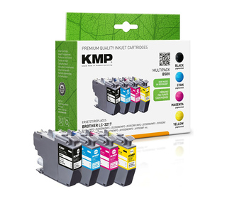 KMP B58V cartouche d'encre 4 pièce(s) Compatible Noir, Cyan, Magenta, Jaune