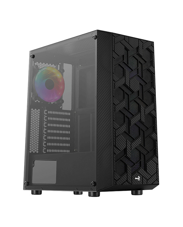 Aerocool Hive-G-BK-v3 Midi Tower Noir
