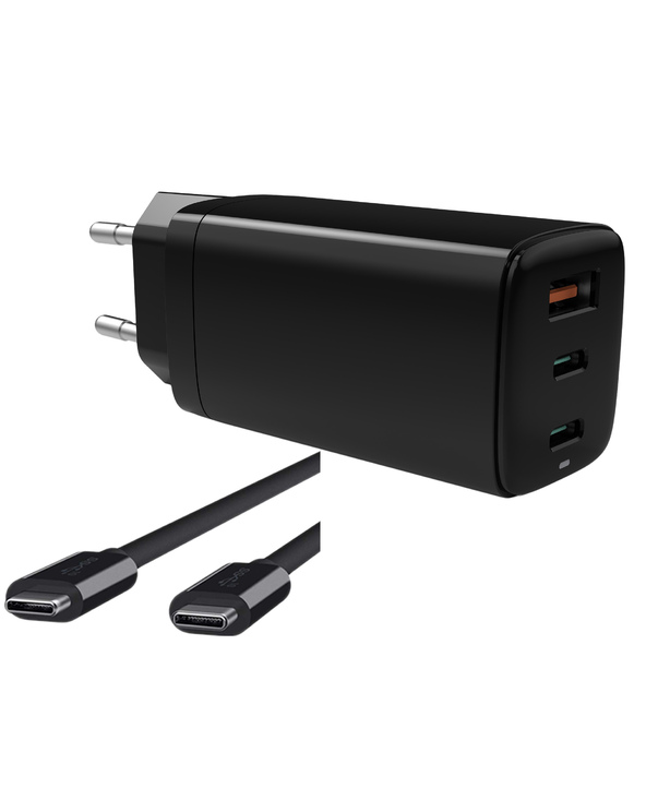DLH DY-AI4800 chargeur d'appareils mobiles Smartphone Noir Secteur Charge rapide Intérieure