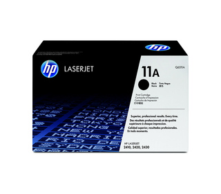 HP 11A Black Original LaserJet Toner Cartridge Cartouche de toner 1 pièce(s) Noir