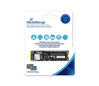 MediaRange MR1032 disque SSD M.2 512 Go PCI Express 3.1 3D TLC NAND NVMe