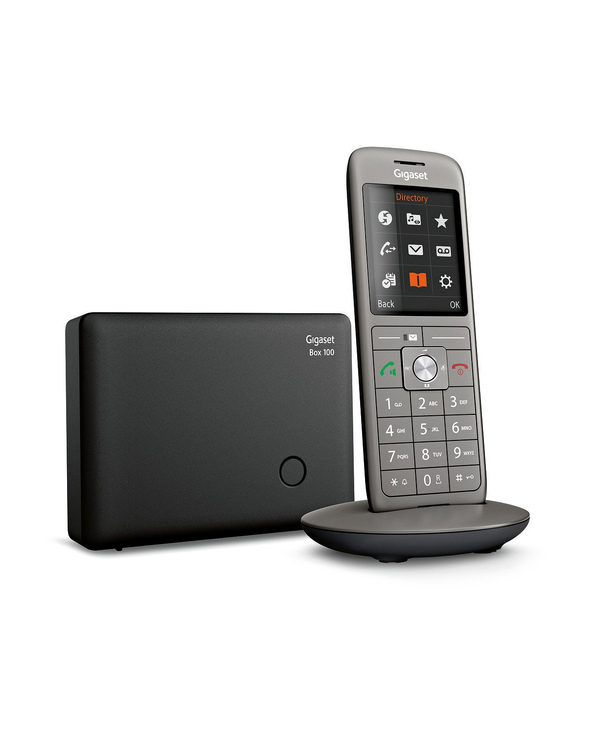 Gigaset CL660 Téléphone analog/dect Identification de l'appelant Anthracite