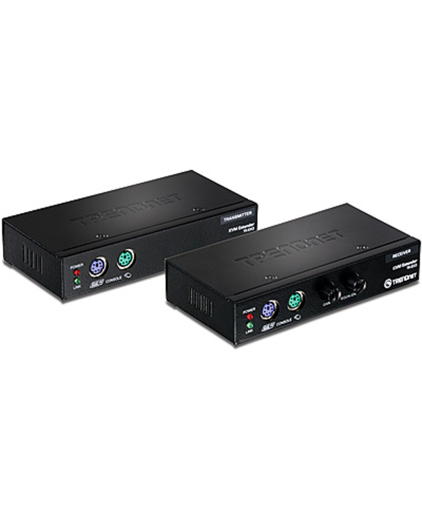 Trendnet TK-EX3 commutateur écran, clavier et souris Noir