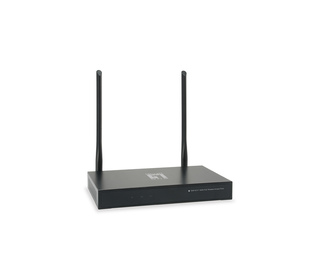 LevelOne WAP-6117 point d'accès réseaux locaux sans fil 300 Mbit/s Noir Connexion Ethernet, supportant l'alimentation via ce por