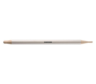 Samsung Flip Pen stylet Beige, Blanc