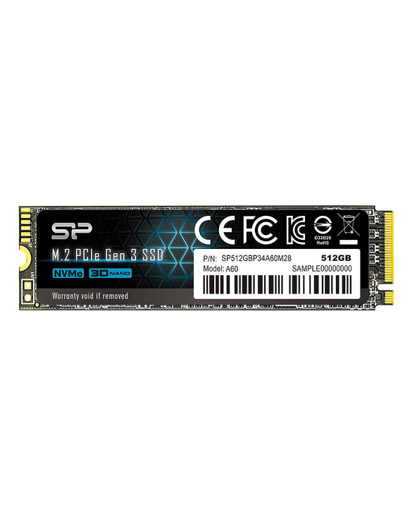 Silicon Power P34A60 M.2 512 Go PCI Express SLC NVMe