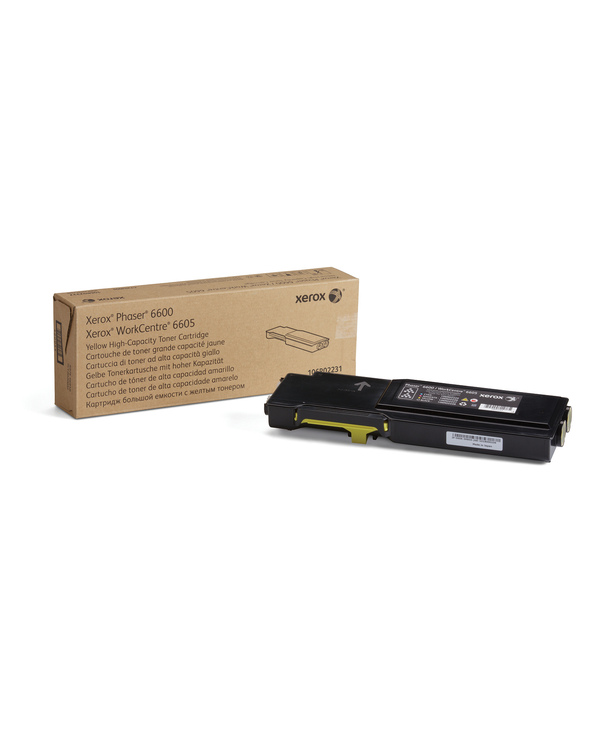 Xerox Cartouche de toner Jaune Phaser 6600, WorkCentre 6605