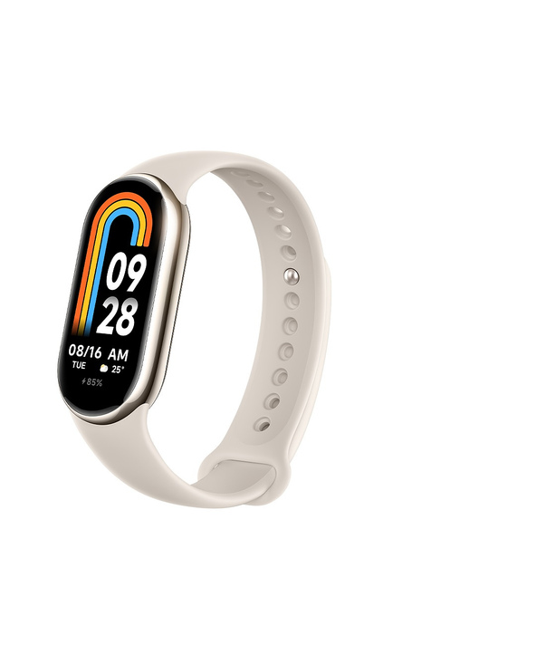 Xiaomi Smart Band 8 AMOLED Tracker d’activité au poignet/à clipser 4,11 cm (1.62") Champagne, Or
