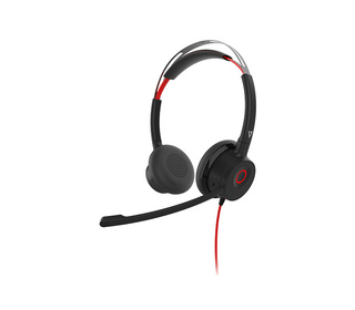 V7 Casque Premium avec microphone à réduction de bruit ENC, télécommande, casque digital, ordinateur portable, Chromebook, PC US