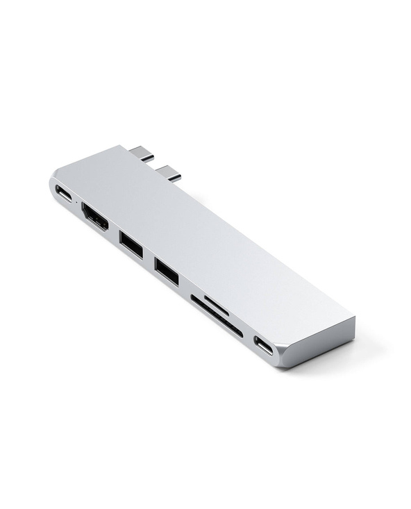 Satechi ST-HUCPHSS station d'accueil USB 3.2 Gen 2 (3.1 Gen 2) Type-C Argent