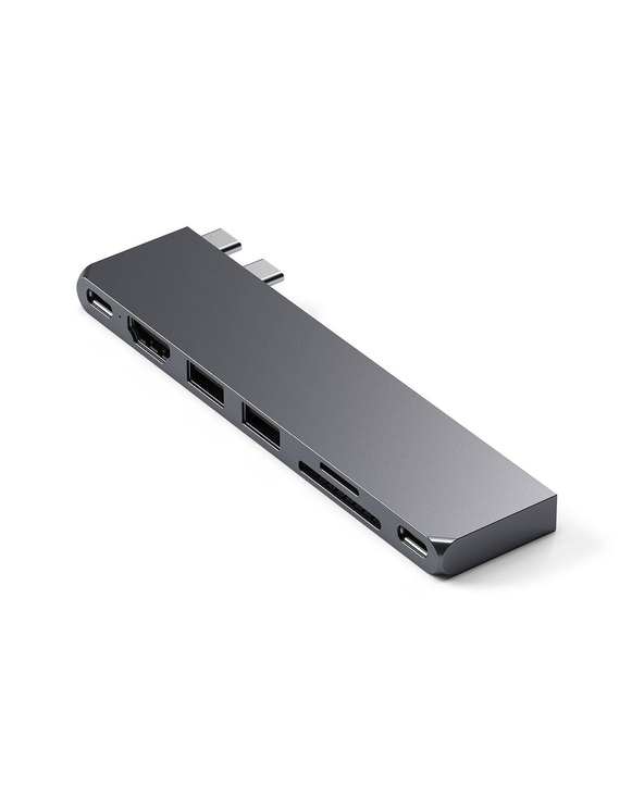 Satechi ST-HUCPHSM station d'accueil USB 3.2 Gen 2 (3.1 Gen 2) Type-C Gris