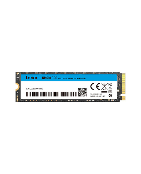 Lexar NM610 PRO M.2 500 Go PCI Express 3.0 NVMe