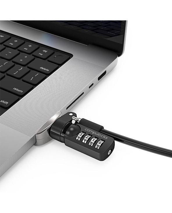 Compulocks MBPR16LDG02CL câble antivol Noir, Argent