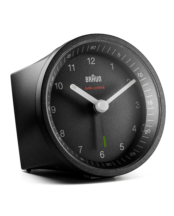 Braun BC07 Réveil à quartz Noir