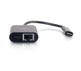C2G 82408 station d'accueil USB 3.2 Gen 1 (3.1 Gen 1) Type-C Noir