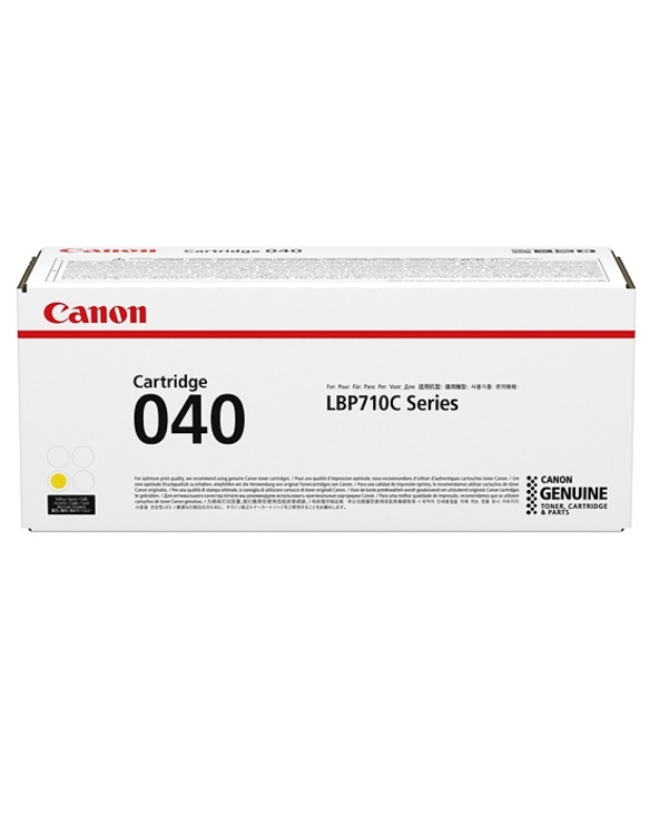 Canon 040 Cartouche de toner 1 pièce(s) Original Jaune Canon 040 Cartouche de toner 1 pièce(s) Original Jaune