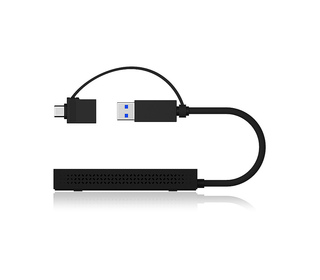ICY BOX IB-SPL1029AC adaptateur graphique USB 3840 x 2160 pixels Noir