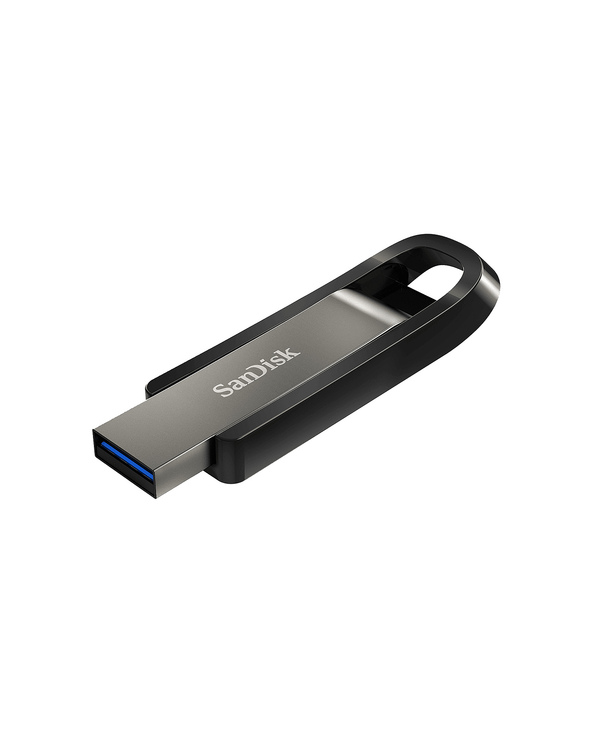 SanDisk Extreme Go lecteur USB flash 256 Go USB Type-A 3.2 Gen 1 (3.1 Gen 1) Acier inoxydable