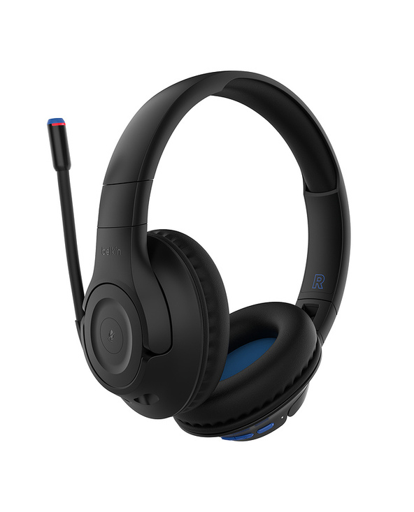 Belkin SOUNDFORM INSPIRE Casque Avec fil &sans fil Arceau Appels/Musique USB Type-C Bluetooth Noir