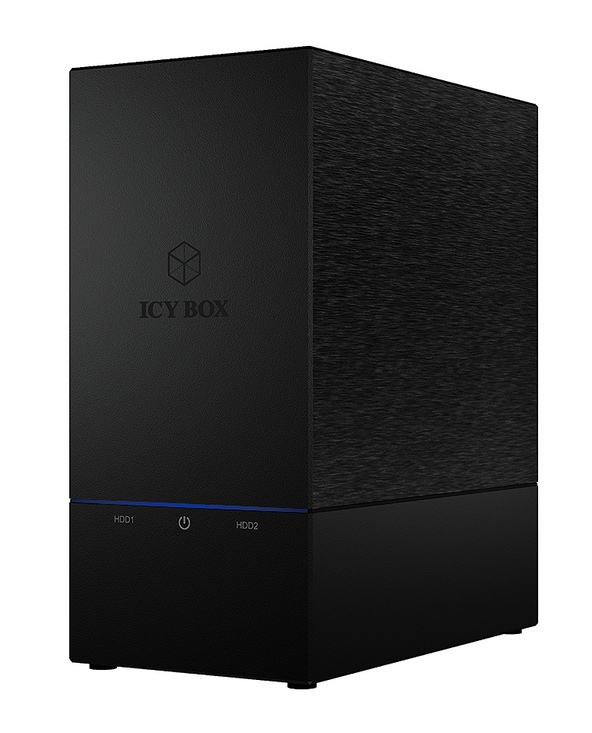 ICY BOX IB-RD3621U3 Boîtier disque dur/SSD Noir 3.5"