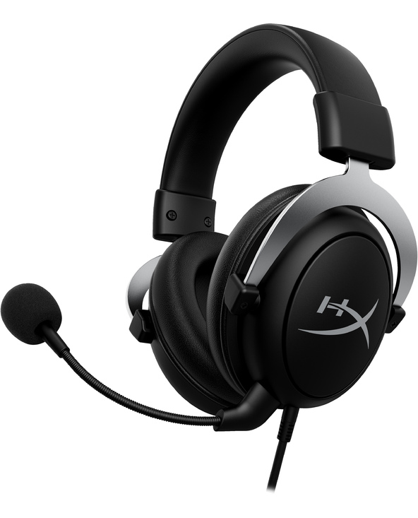 HyperX Casque CloudX pour jeux (argent argenté noir) - Xbox