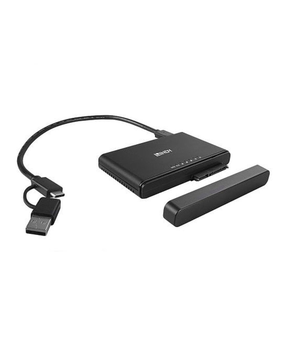 Lindy 43359 Station d'accueil de disques de stockage USB 3.2 Gen 2 (3.1 Gen 2) Type-C Noir