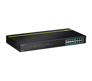 Trendnet TPE-TG160G commutateur réseau Non-géré L2 Gigabit Ethernet (10/100/1000) Connexion Ethernet, supportant l'alimentation 