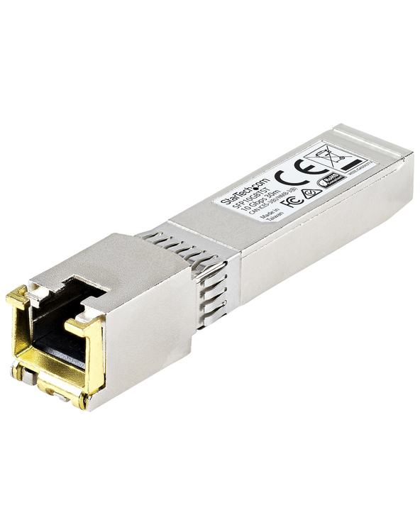 StarTech.com Module de transceiver SFP+ 10GBASE-T 10 Gigabit RJ45 en cuivre - Conforme aux normes MSA - 30 m