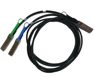 Mellanox Technologies MCP7H50-H001R30 câble InfiniBand et à fibres optiques 1 m QSFP56 2x QSFP56 Noir