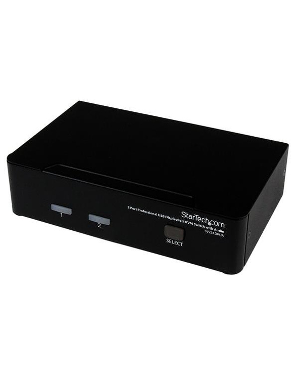 StarTech.com Commutateur KVM 2 Ports DisplayPort, USB et Audio - Switch KVM - 2560x1600