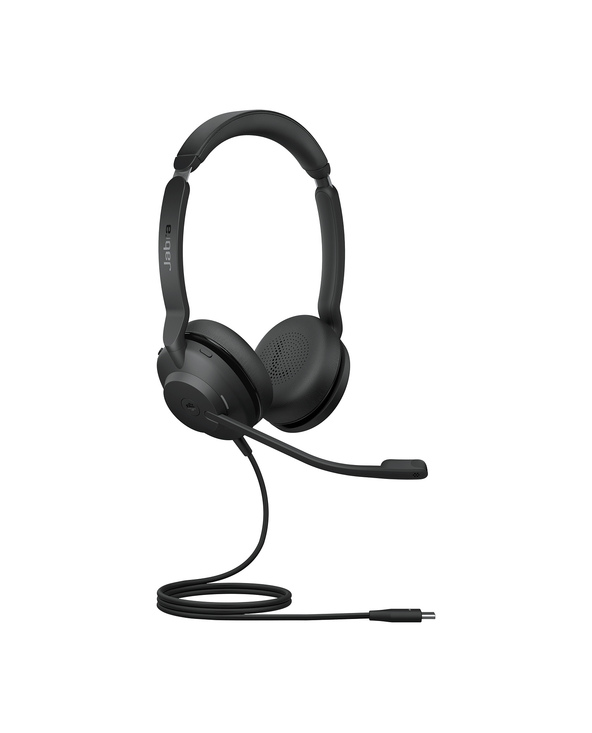 Jabra 23189-999-879 écouteur/casque Avec fil Arceau Bureau/Centre d'appels USB Type-C Noir