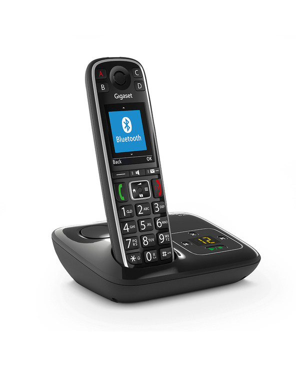 Gigaset E720A Téléphone analog/dect Identification de l'appelant Noir