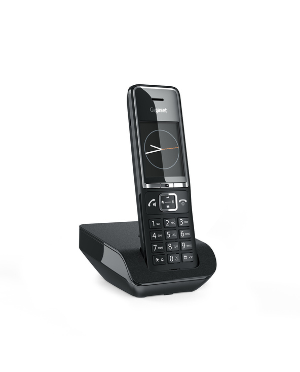 Gigaset COMFORT 550 Téléphone analogique Identification de l'appelant Noir
