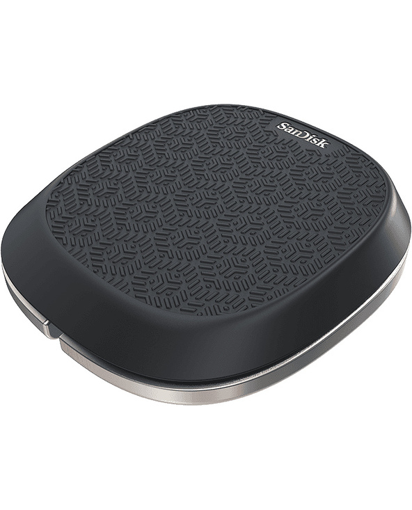 SanDisk iXpand Base Smartphone, Tablette Noir, Argent CC Charge rapide Intérieure