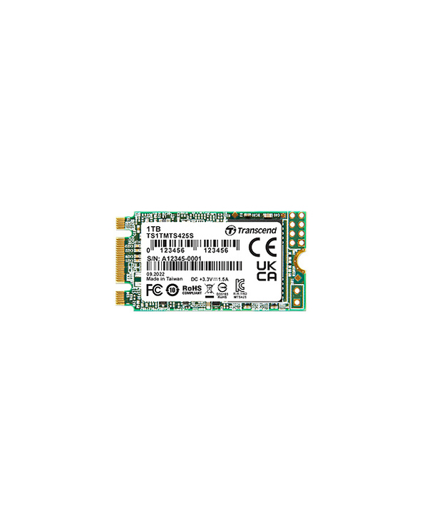 Transcend M.2 SSD 425S 1 To Série ATA III 3D NAND