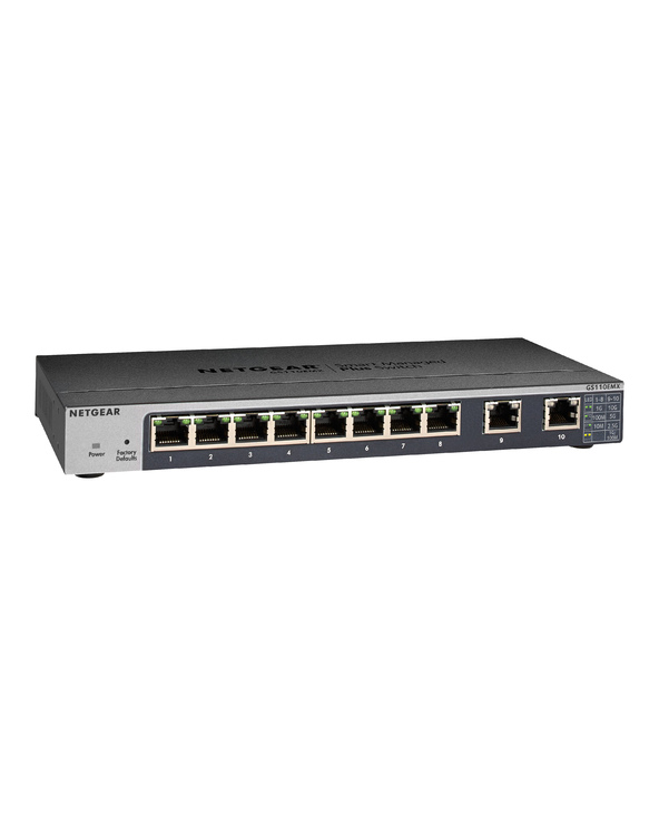 NETGEAR GS110EMX Géré L2 10G Ethernet (100/1000/10000) Noir