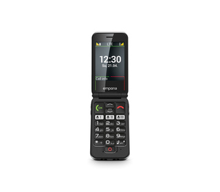 Emporia JOY_LTE 7,11 cm (2.8") 115 g Noir Téléphone pour seniors