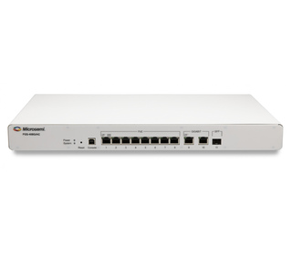 Microsemi PDS-408G Géré L2 Gigabit Ethernet (10/100/1000) Connexion Ethernet, supportant l'alimentation via ce port (PoE) Blanc